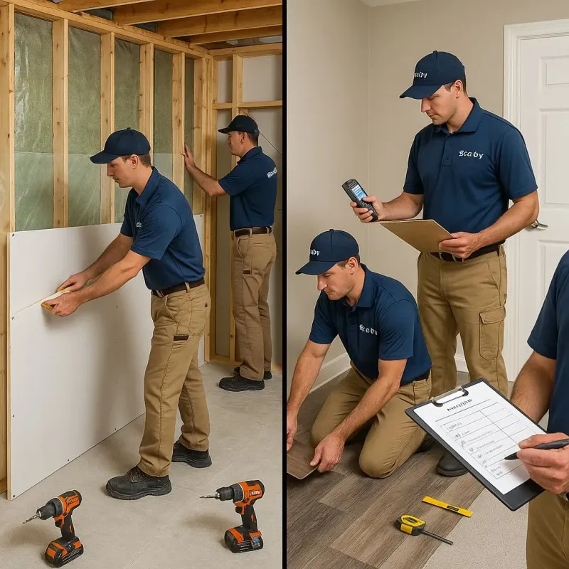 Repairs and Reconstruction process in Grafton, MA